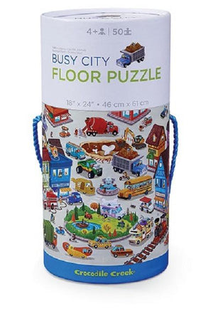 Vloer puzzel Busy City