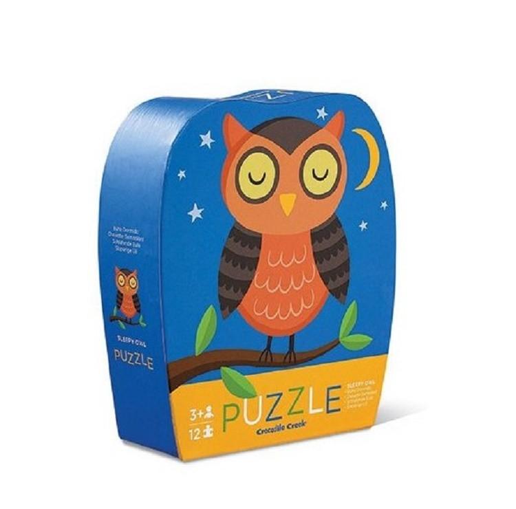Mini Puzzle Sleepy Owl (12 st.)