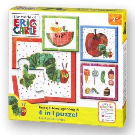 Rupsje Nooitgenoeg 4 in 1 puzzel