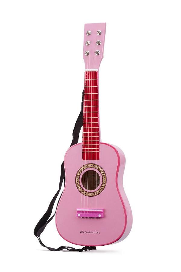 New Classic Toys - Gitaar roze