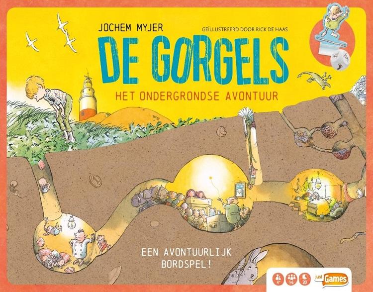De Gorgels - Het Ondergrondse Avontuur bordspel
