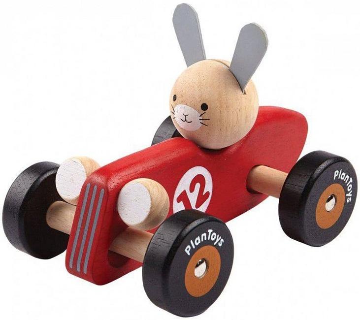 Plantoys Rabbit Racing Car