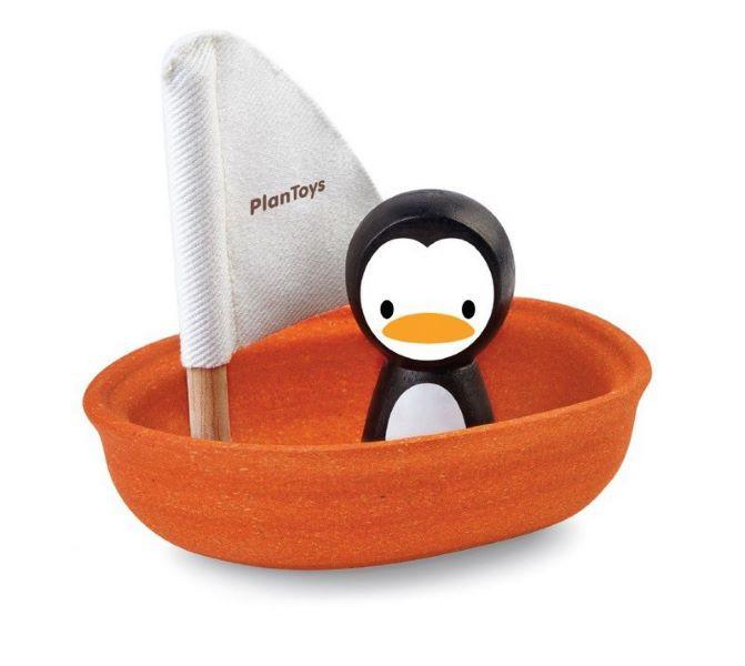 PlanToys Sailing Boat - Penguin