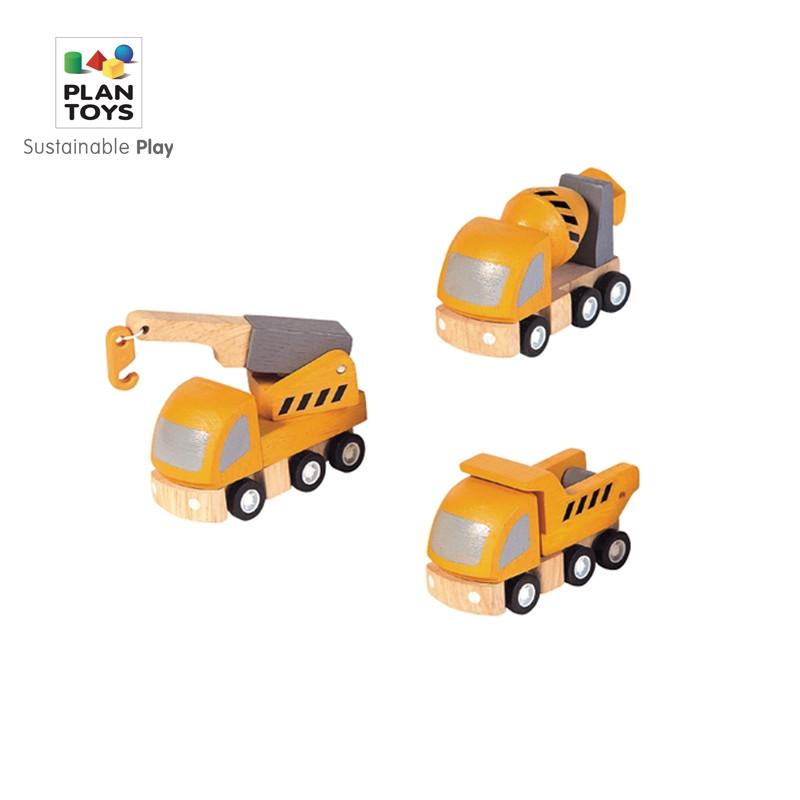 PlanToys Voertuigen voor wegenonderhoud