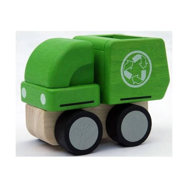PlanToys Mini Vuilnisauto