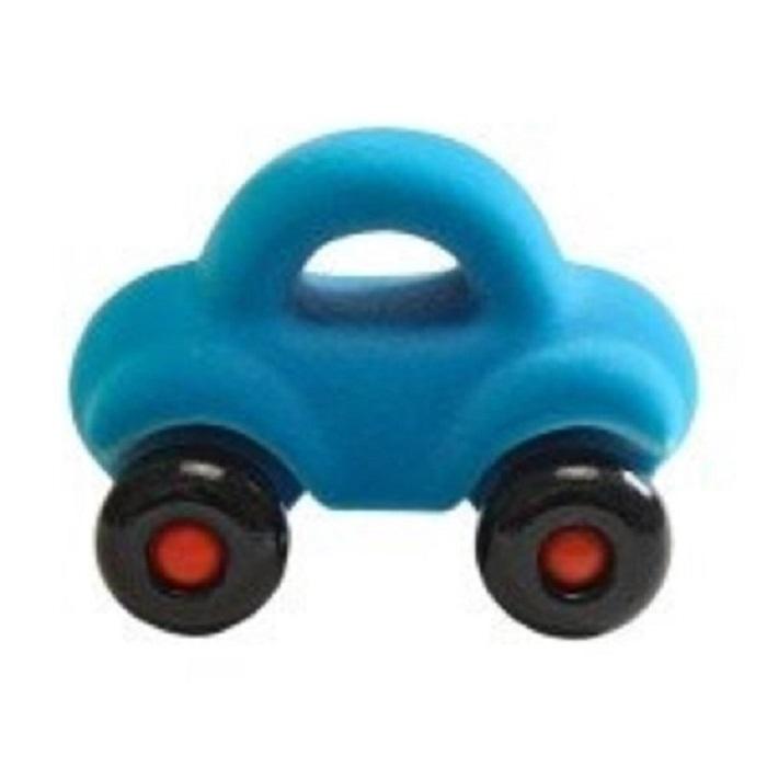 Rubbabu -The Little Wholedout Car (turquoise)