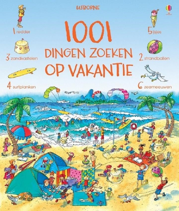 Boek -  1001 Dingen zoeken op vakantie