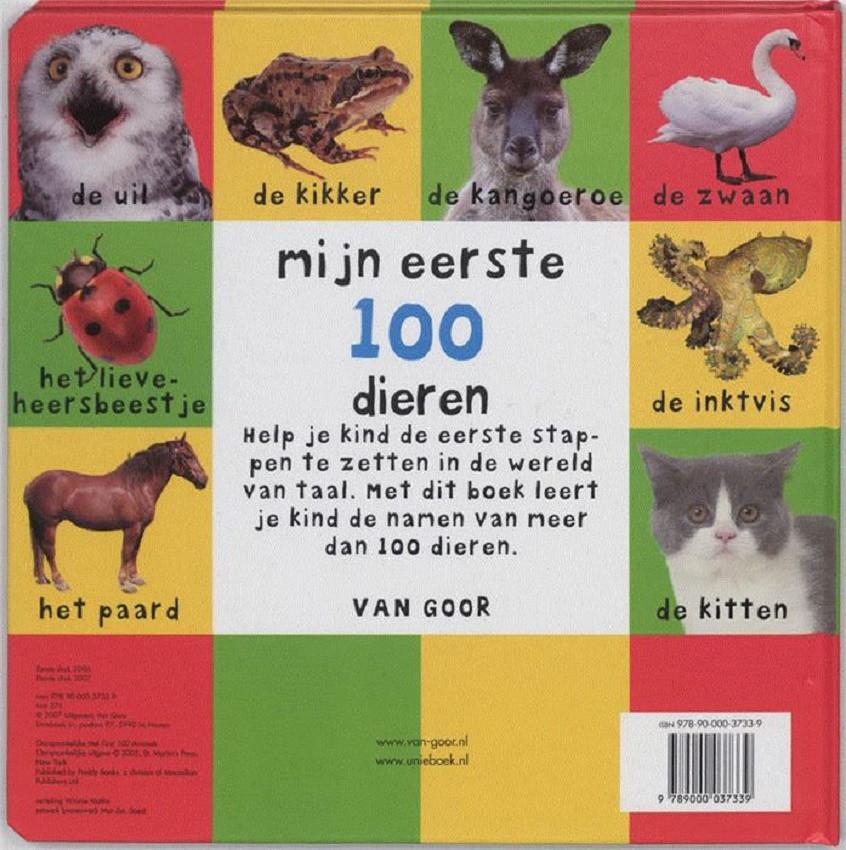 Boek Mijn eerste 100 dieren