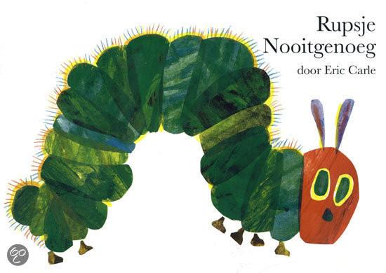 Boek Rupsje Nooitgenoeg  karton