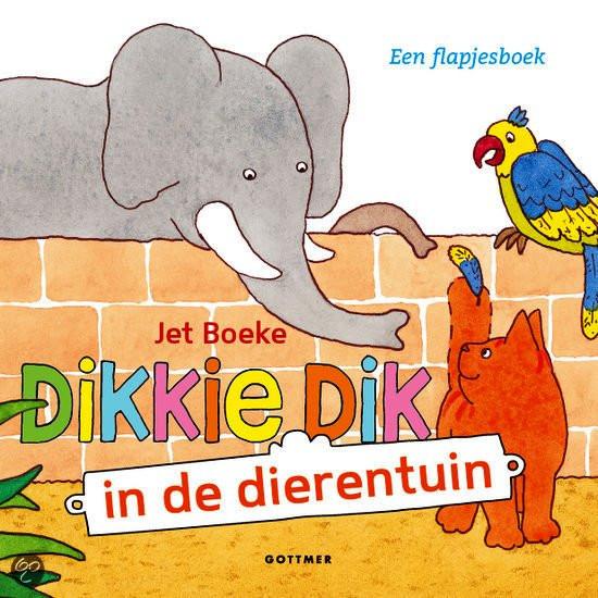 Dikkie Dik in de dierentuin kartonboek