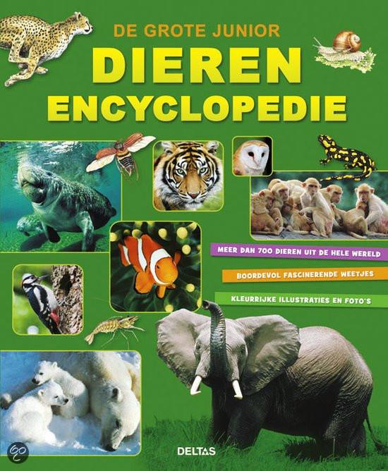 Boek De grote junior dieren encyclopedie