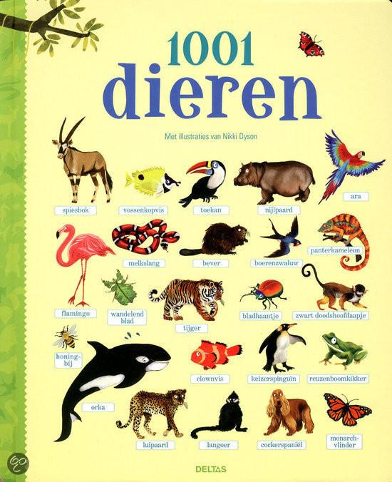 Boek 1001 dieren