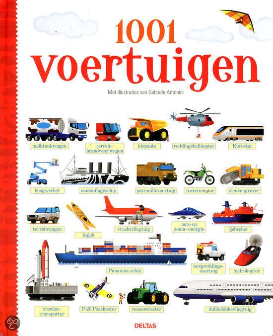 Boek 1001 voertuigen