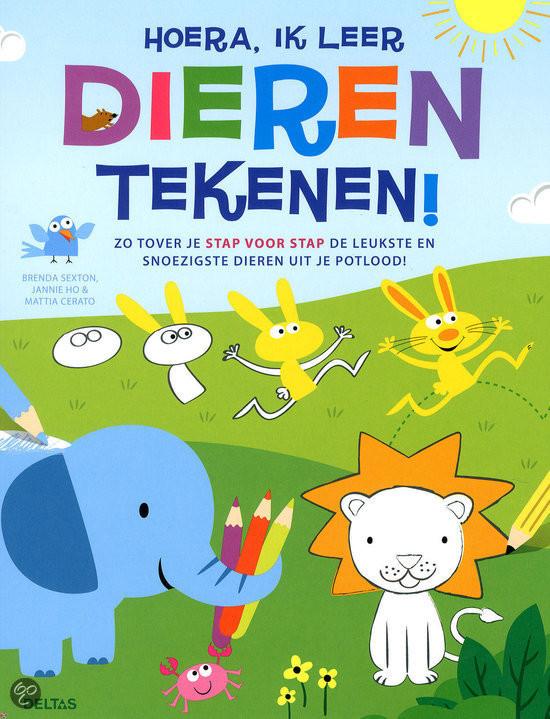 Hoera, ik leer dieren tekenen!