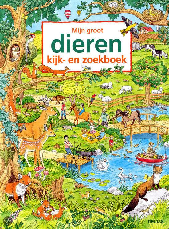 Mijn groot dieren kijk- en zoekboek