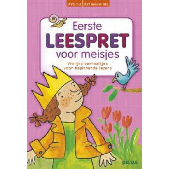 Boek Eerste leespret voor meisjes (AVI 1-2 - AVI nieuw M3)