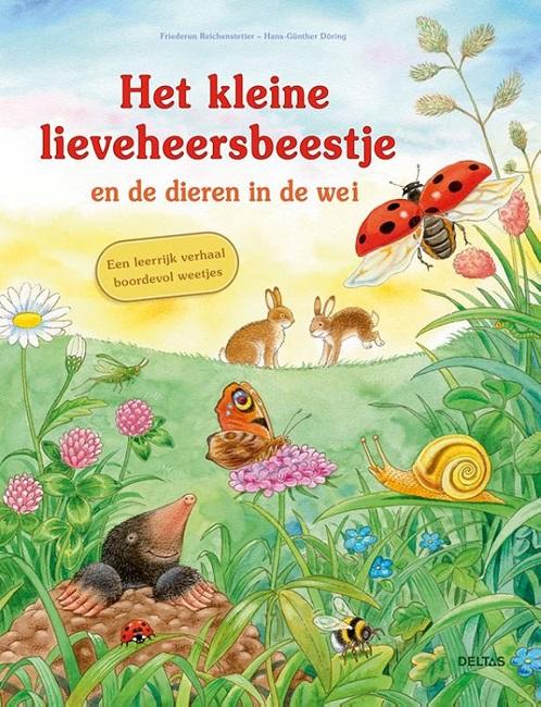 Het kleine lieveheersbeestje en de dieren in de wei