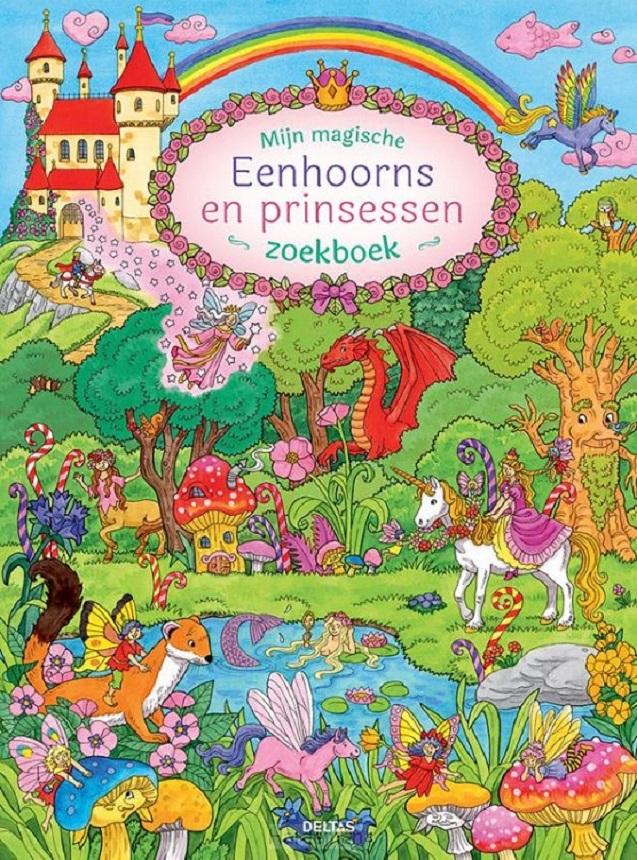 Mijn magische eenhoorns en prinsessen zoekboek