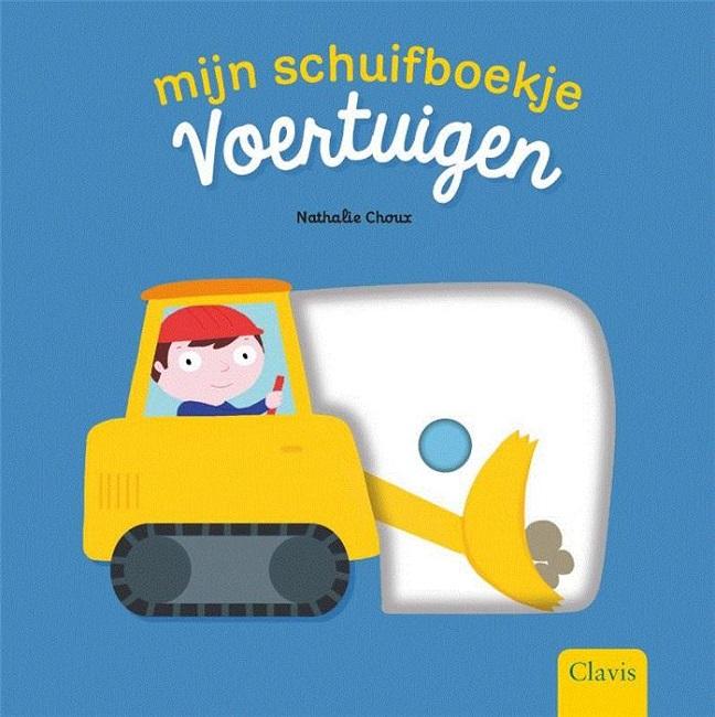 Mijn schuifboekje : Voertuigen (karton) 1+