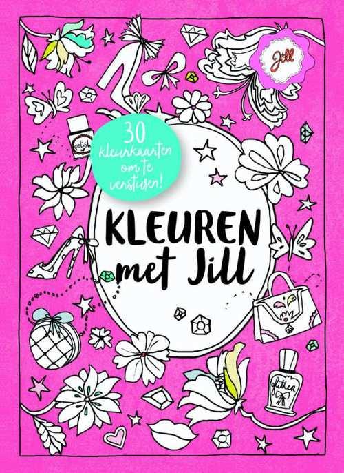 Boek - Kleuren met Jill - 30 kleurkaarten om te versturen