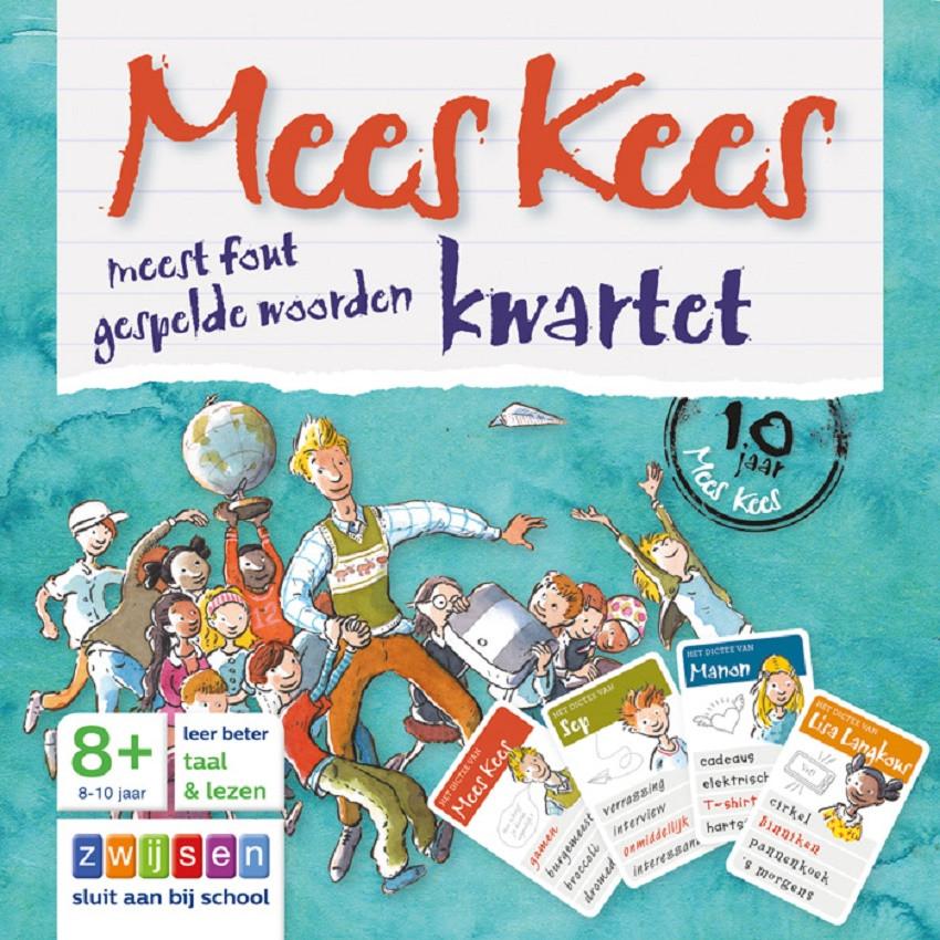 Mees Kees meest fout gespelde woorden kwartet