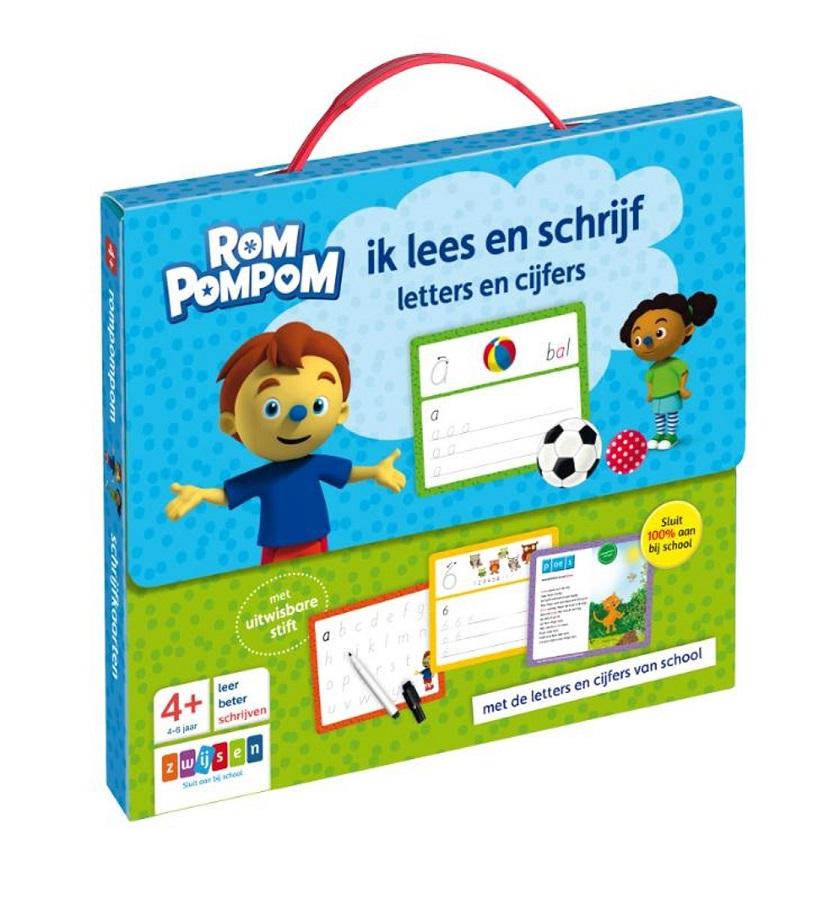 RomPomPom Ik lees en schrijf letters en cijfers