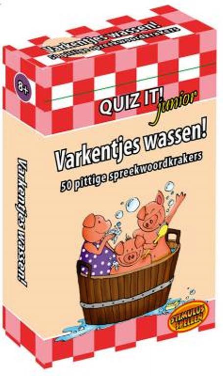 Quiz it! junior Varkentjes wassen