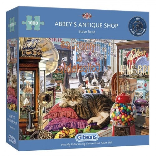 Puzzel Abbey's Antique Shop (1000 st)