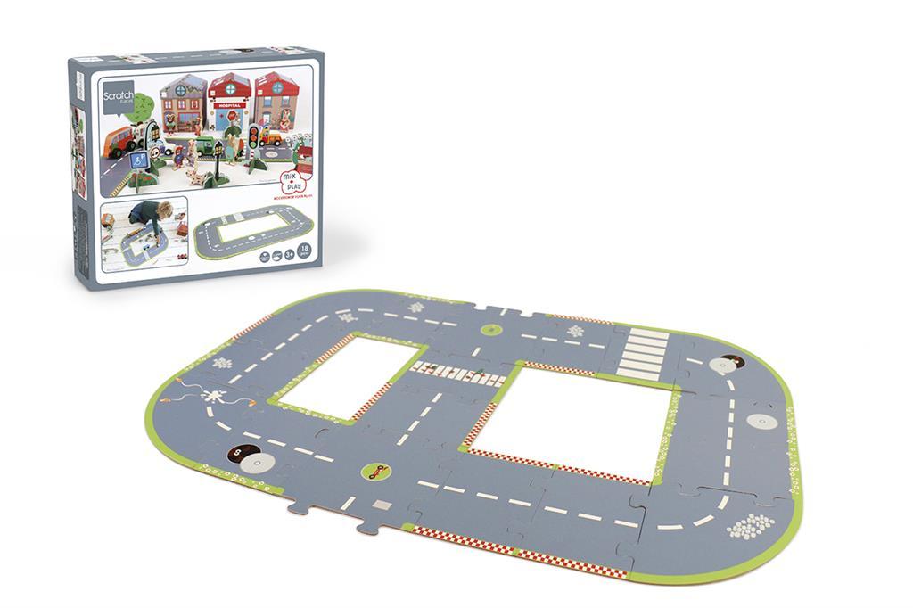 Scratch Mix + Play set Autobaan