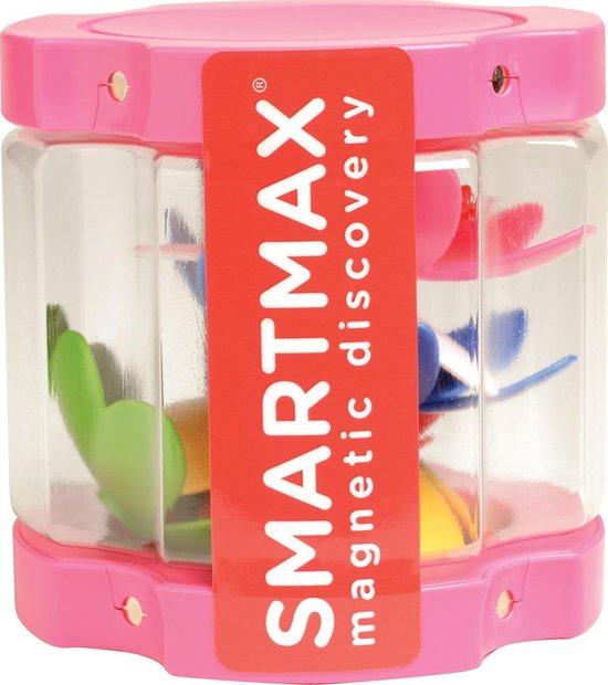SmartMax Transparante container met 8 bloemen