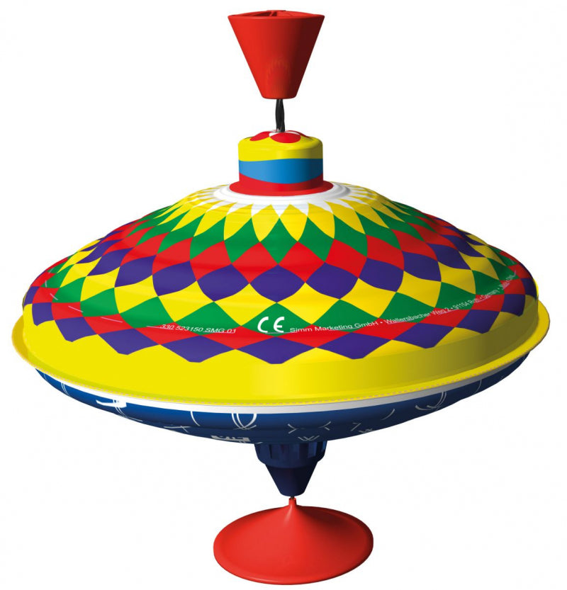 Bromtol met voet, multicolour (19cm)