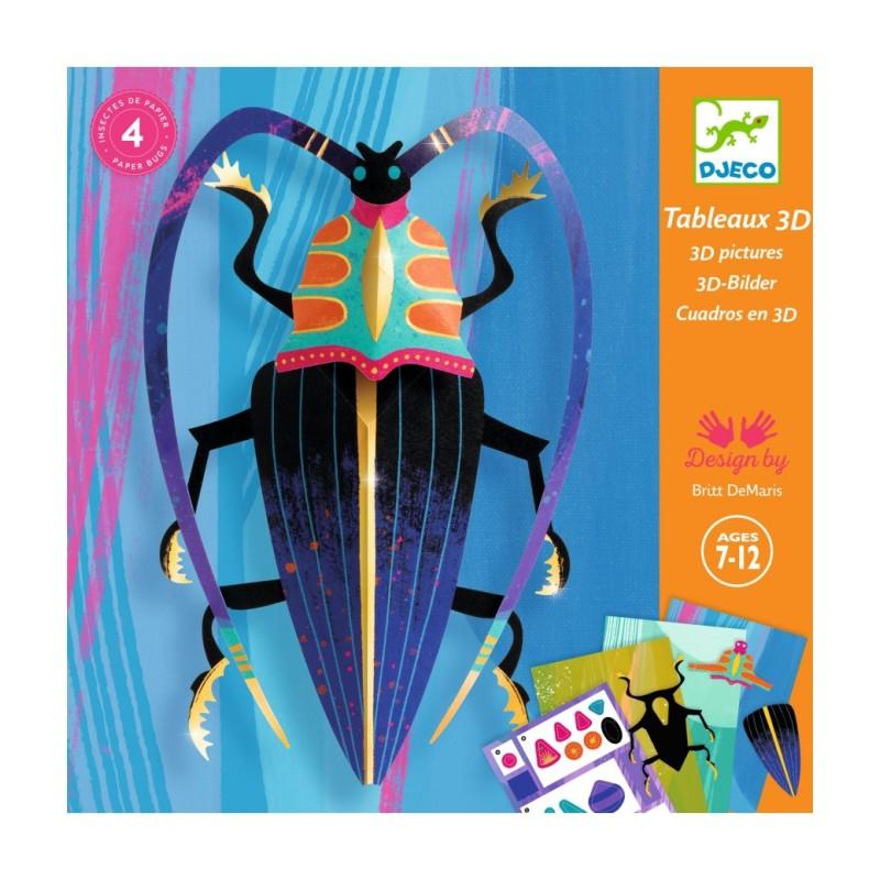 3-D Afbeeldingen Paper Bugs