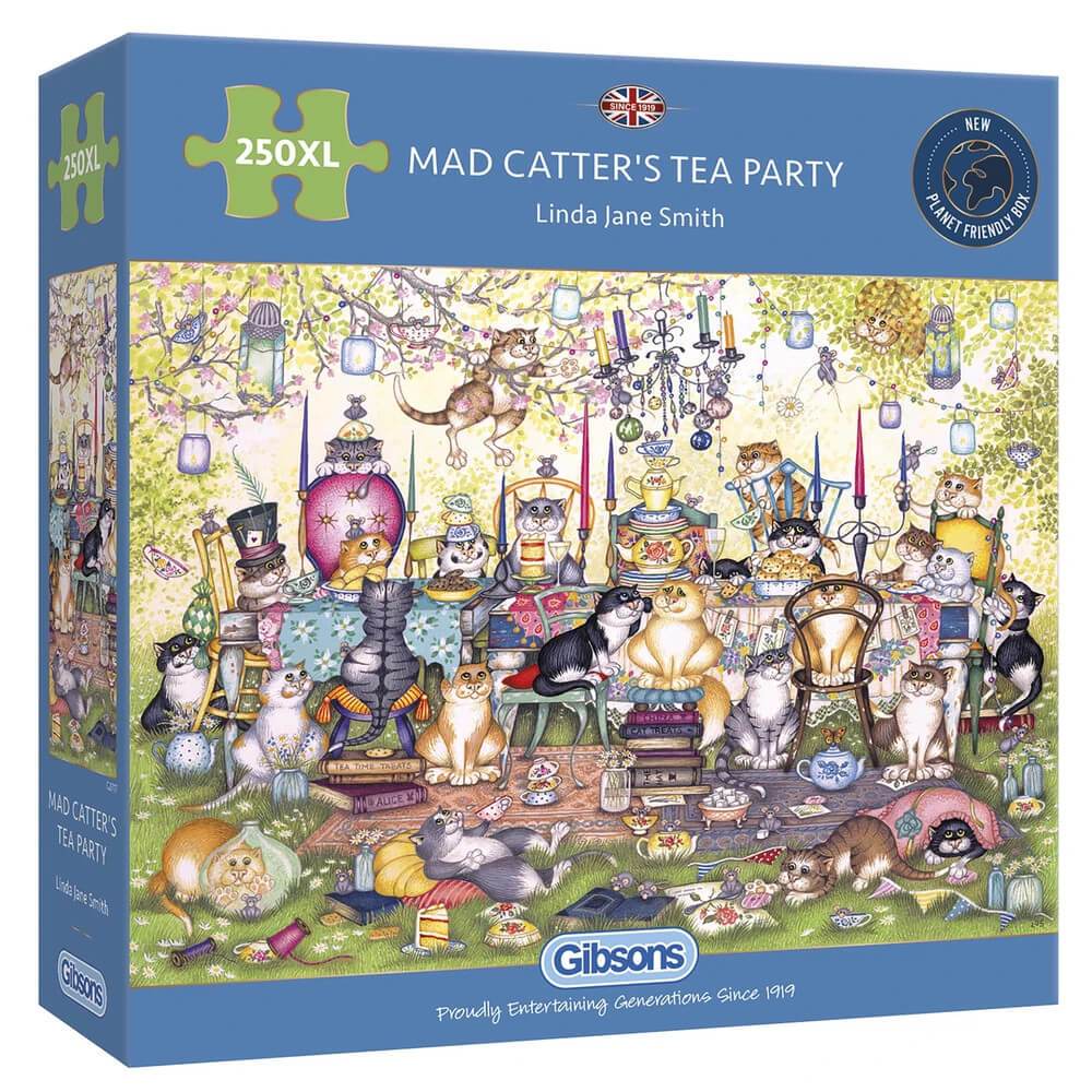 Puzzel Mad Catter's Tea Party (250 XL)