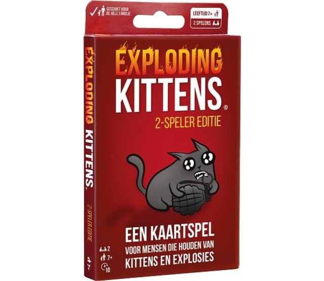 Exploding Kittens 2 speler editie NL