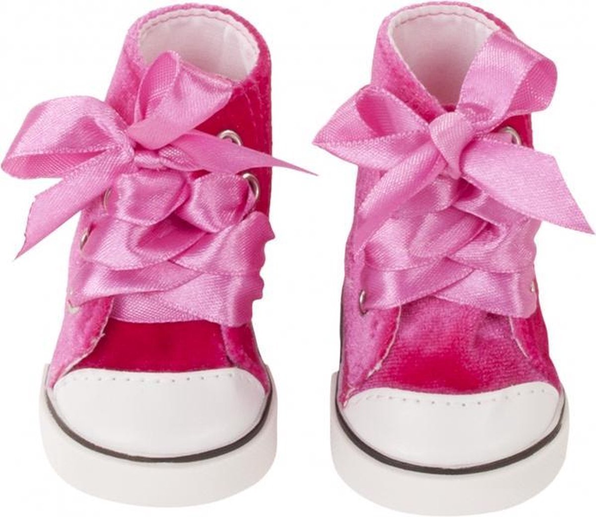 Sneakers , pink velvet, 42-50 cm