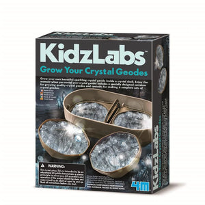 4M KidzLabs Grow Your Crystal Geodes
