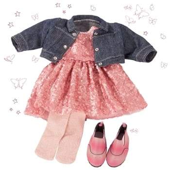 Götz Ensemble Glitter Glamour (45 - 50 cm)