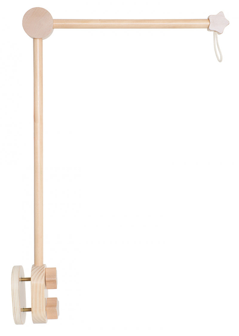 Houten mobilehouder (naturel)