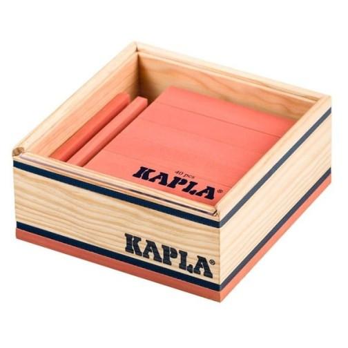 Kapla Doos met 40 plankjes (roze)