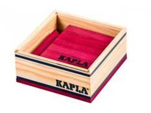 Kapla Kistje met 40 plankjes (violet)