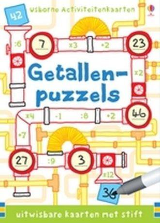 Boek/puzzel: 50 activiteitenkaarten : Getallenpuzz