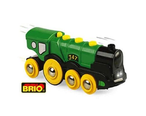 Brio Grote groene locomotief