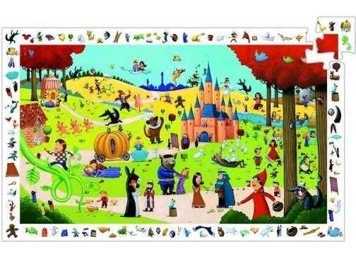 Djeco Observatie puzzel sprookjes (met poster)