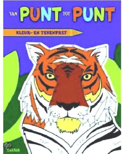 Van punt tot punt kleur- en tekenpret