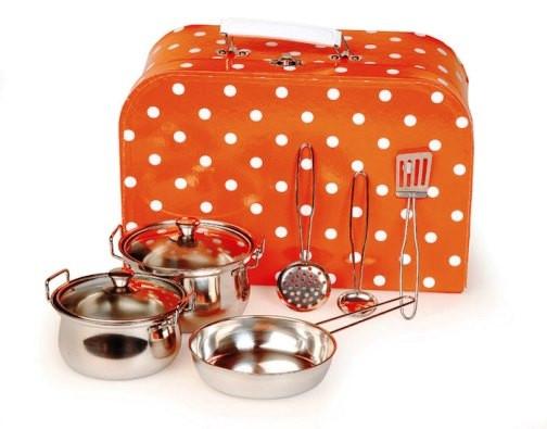 Egmont Toys Metalen pannensetje in koffer