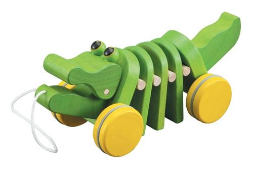 PlanToys Trekfiguur Dansende Krokodil