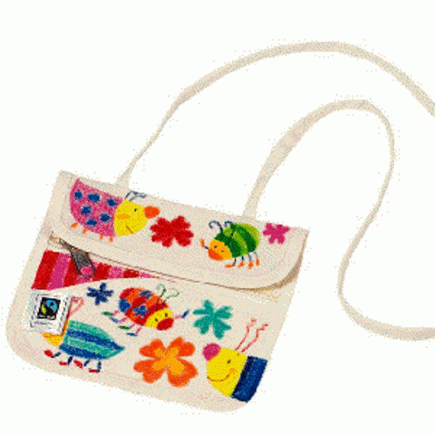 Goki Textiel om zelf te beschilderen - Handtas