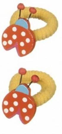 Tatiri Haarelastiekjes Lieveheersbeestje