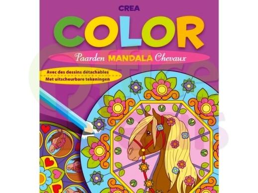 Boek - Crea Color Paarden Mandala