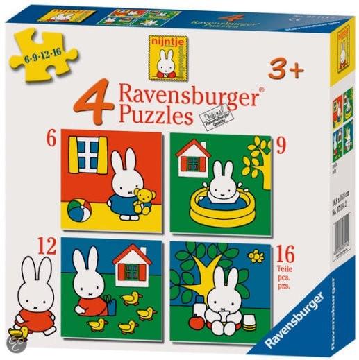 Ravensburger Puzzel Nijntje (6+9+12+16)
